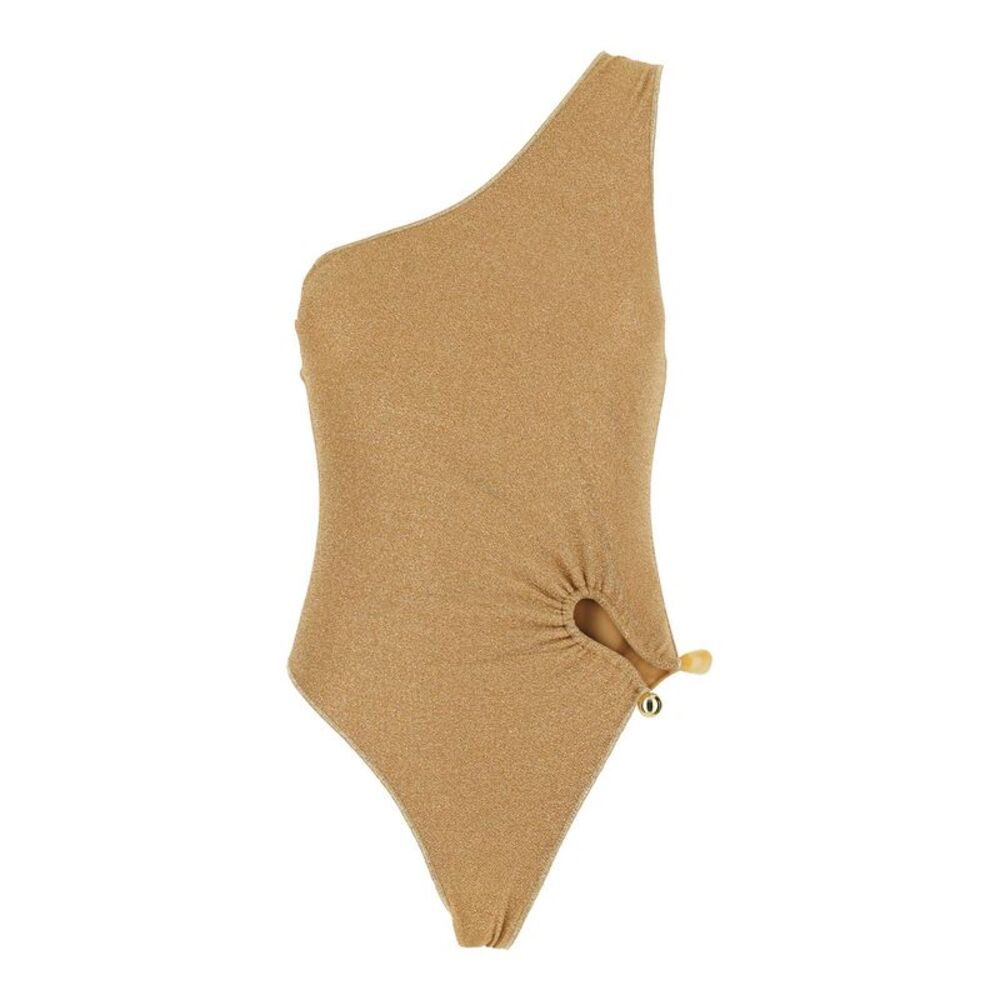 Oséree Women Lumiere Stones One Shoulder Maillot